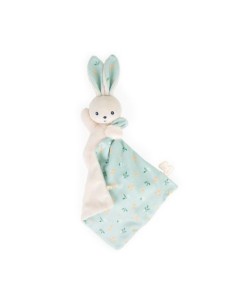 Doudou conejo con mantita verde Kaloo 2