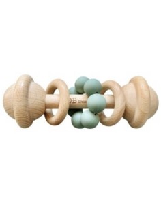 Sonajero madera y silicona ocean