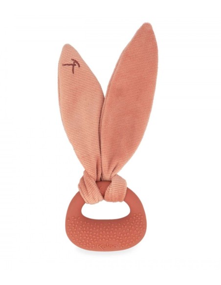 Mordedor con muselina terracota