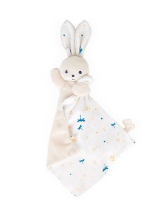 Doudou conejito con mantita crema Kaloo