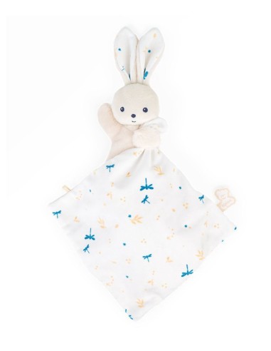 Doudou conejito con mantita crema Kaloo