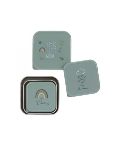 Snackbox 3pcs. Acero inoxidable EXPLORER Lässig