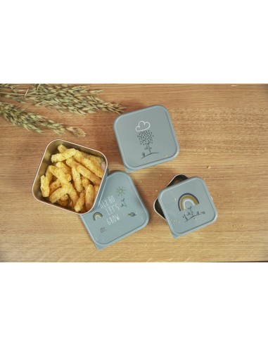 Snackbox 3pcs. Acero inoxidable EXPLORER Lässig