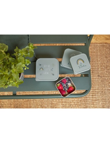 Snackbox 3pcs. Acero inoxidable EXPLORER Lässig