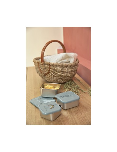 Snackbox 3pcs. Acero inoxidable EXPLORER Lässig