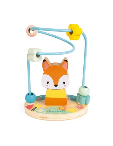 Looping y encajable de  madera Zorrito