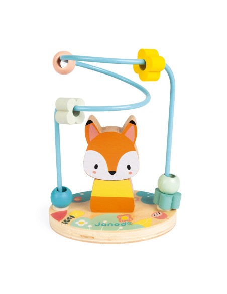 Looping y encajable de  madera Zorrito