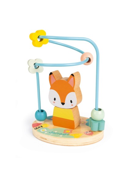 Looping y encajable de  madera Zorrito