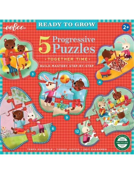 Puzzle evolutivo "tiempo juntos"
