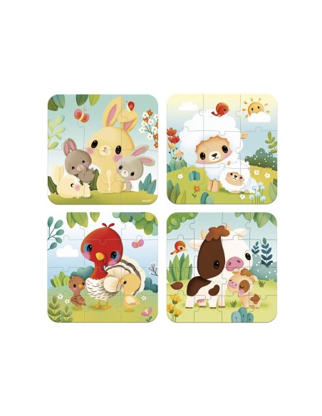 Puzzle evolutivo "los animales"