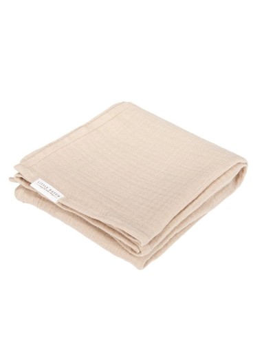 Muselina de algodón Beige Little Dutch 120x120