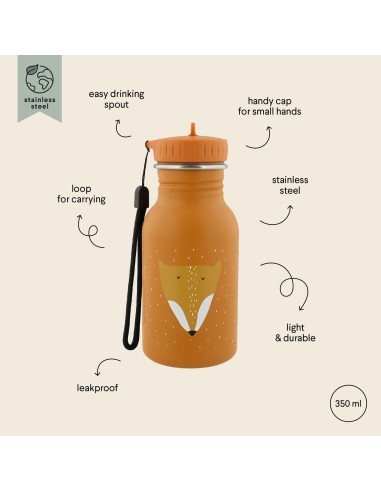 Botella acero inoxidable 350ml Mr.Fox Trixie